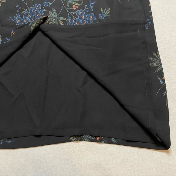 Pendleton dark floral maxi skirt sz 14 - Picture 7 of 12